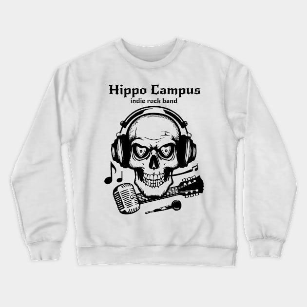 Hippo Campus Crewneck Sweatshirt by mid century icons